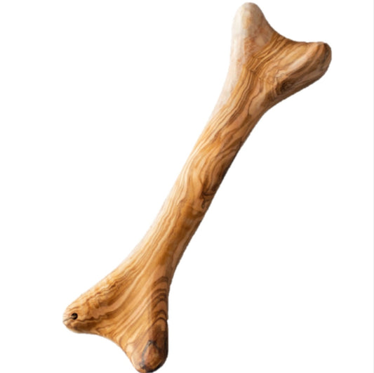 Os à mâcher en bois d'olivier taille XL - L endroit par Fée